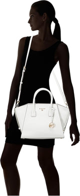 MICHAEL KORS Avril LG TZ Umhängetasche für Damen, Opticwhite Damentaschen Naty Shop