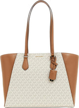 Michael Kors Lg Mf Tz Tote Handtasche Taschen Damen Naty Shop Vanille/Acrn
