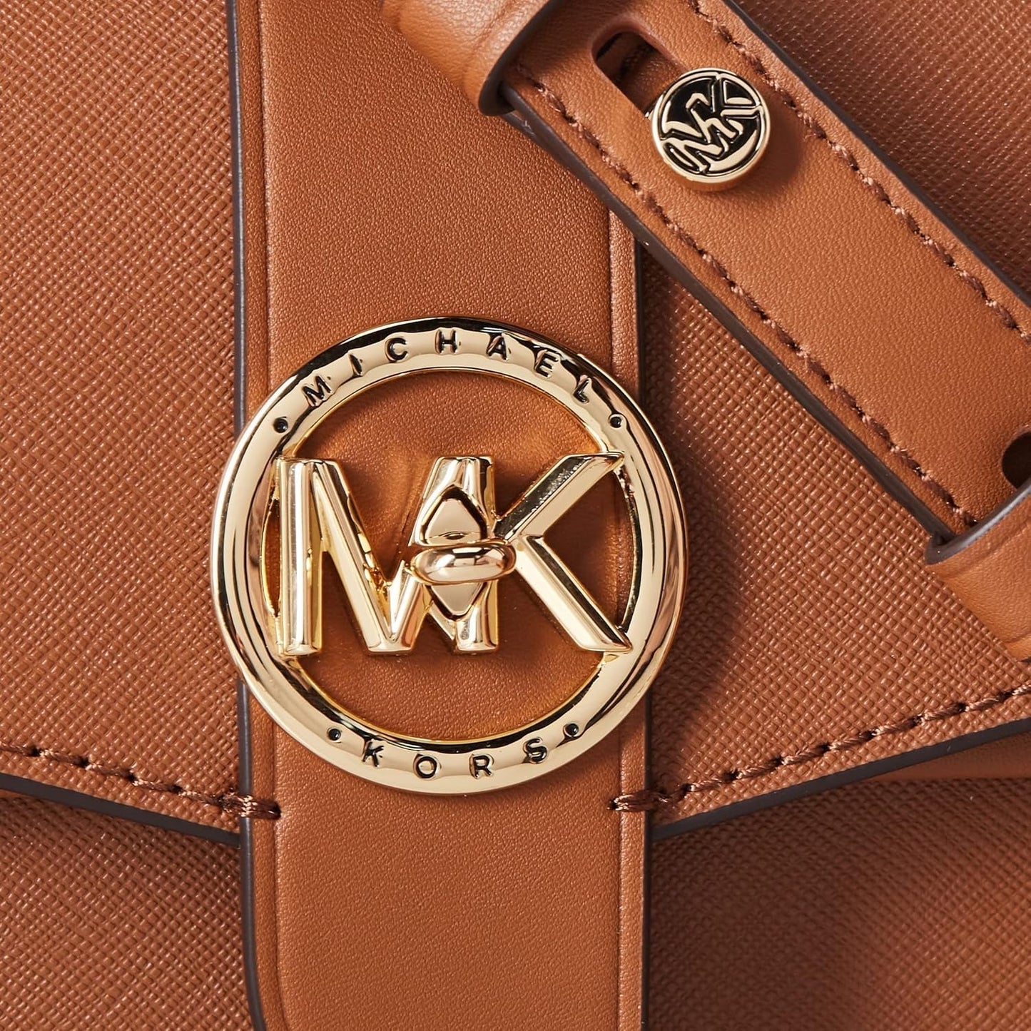 Michael Kors Damen Greenwich Medium Saffiano Ledertasche, Gepäcktaschen Damen Naty Shop