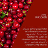 myfruits gefriergetrocknete Bitterkirschen, 80g, ohne Zusatzstoffe, aus 100% Kirschen, gefriergetrocknete und dehydrierte Früchte Dehydrierte Produkte Naty Shop