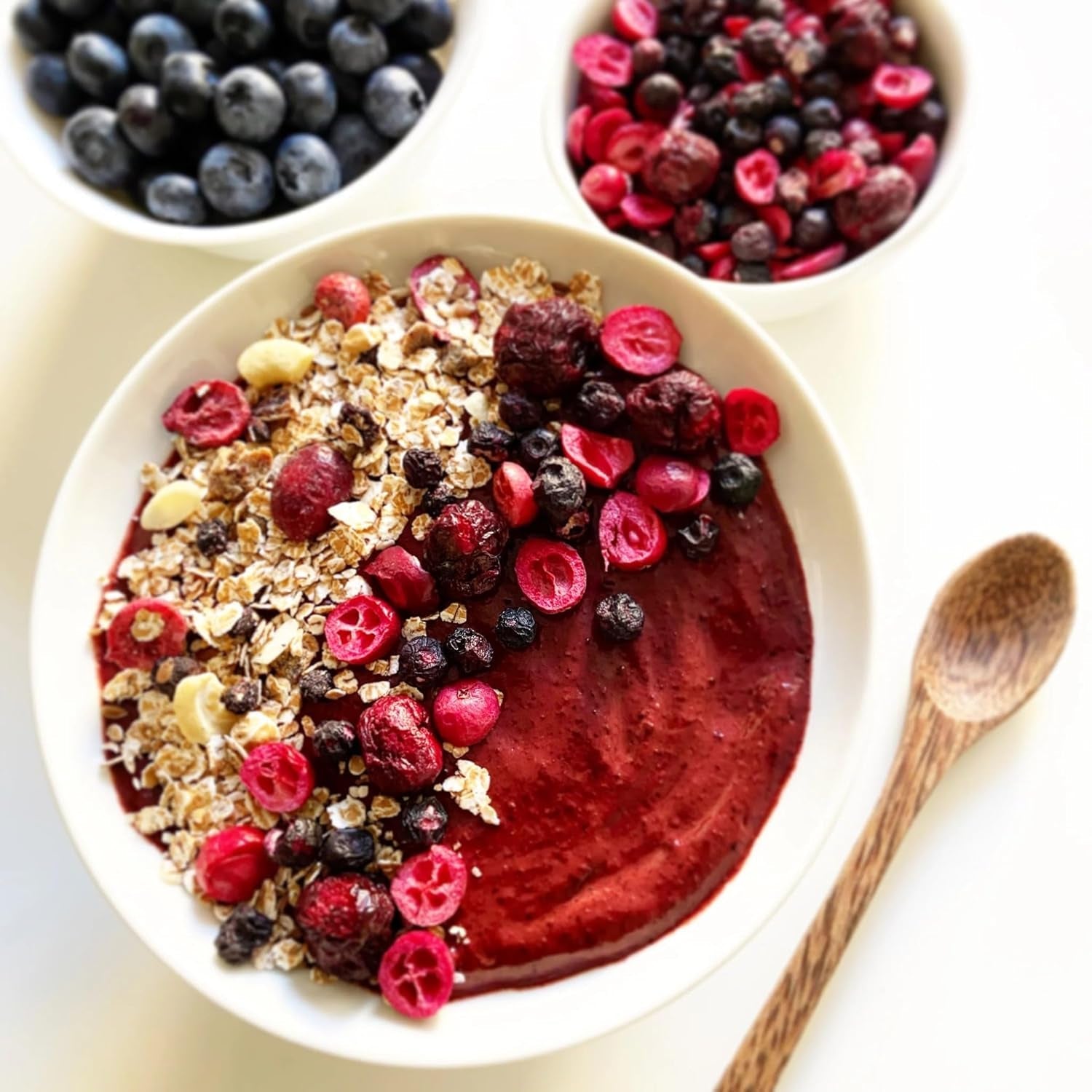 myfruits gefriergetrocknete Bitterkirschen, 80g, ohne Zusatzstoffe, aus 100% Kirschen, gefriergetrocknete und dehydrierte Früchte Dehydrierte Produkte Naty Shop