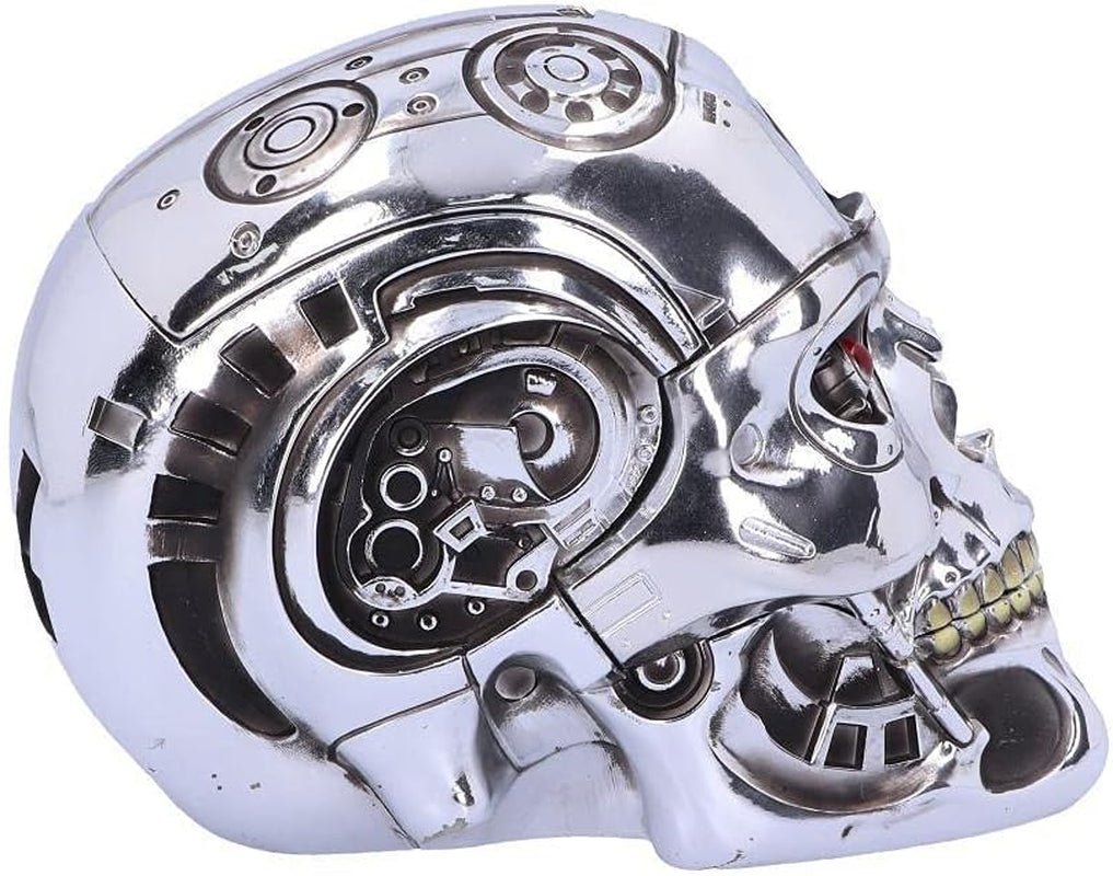Nemesis Now, T-Box, 18 cm, Silber, Harz, Einheitsgröße Statuetten und Skulpturen Naty Shop