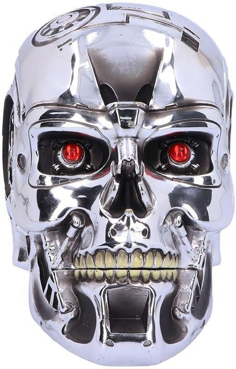 Nemesis Now, T-Box, 18 cm, Silber, Harz, Einheitsgröße Statuetten und Skulpturen Naty Shop