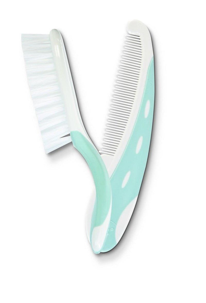Nuk 700415 Bürste und Kamm Kinder – Bad und Hautpflege Naty Shop Blau