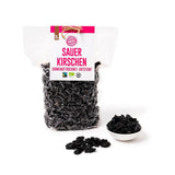 PAKKA – Sonnengetrocknete Bio-Fairtrade-Kirschen 750 g, wild geerntete Bio-Kirschen, ungekernt, ungesüßt, direkt von Kleinbauern in Samarkand, Usbekistan, vegan, 750 g Naty Shop Dehydrierte Produkte Variante 1: 750 g (1 Packung)