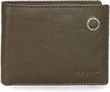Pepe Jeans adge Herren-Geldbörse Naty Shop Khaki Pepe-Geldbörse