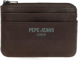 Pepe Jeans Deep Wallets, Geldbörsen, Geldbörsen, lässiges Kunstleder. Von Joumma Bags Damen-Geldbörse Naty Shop Braune Geldbörse