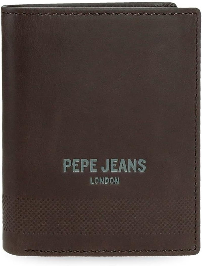 Pepe Jeans Deep Wallets, Geldbörsen, Geldbörsen, lässiges Kunstleder. Von Joumma Bags Damenbrieftasche Naty Shop Braune Aktentasche