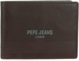 Pepe Jeans Deep Wallets, Geldbörsen, Geldbörsen, lässiges Kunstleder. Von Joumma Bags Damen-Geldbörse Naty Shop Braune Geldbörse 11