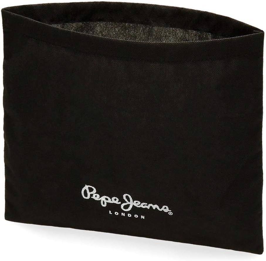 Pepe Jeans Double Wallet Gelbe Tasche 27x17x2 cm Leder Geldbörse Damen Naty Shop