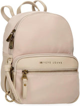 Pepe Jeans Morgan Lässige Rucksäcke Reisetaschen Beige Schwarz Kunstleder Für Damen Von Joumma Taschen Gepäck & Reisen Naty Shop Beige Rucksack 25