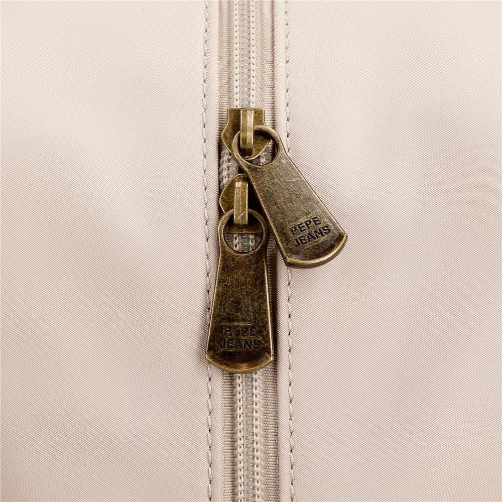 Pepe Jeans Morgan Lässige Rucksäcke Reisetaschen Beige Schwarz Kunstleder für Damen von Joumma Bags Gepäck & Reisen Naty Shop