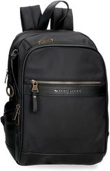 Pepe Jeans Morgan Lässige Rucksäcke Reisetaschen Beige Schwarz Kunstleder Für Damen Von Joumma Taschen Gepäck & Reisen Naty Shop Schwarzer Rucksack