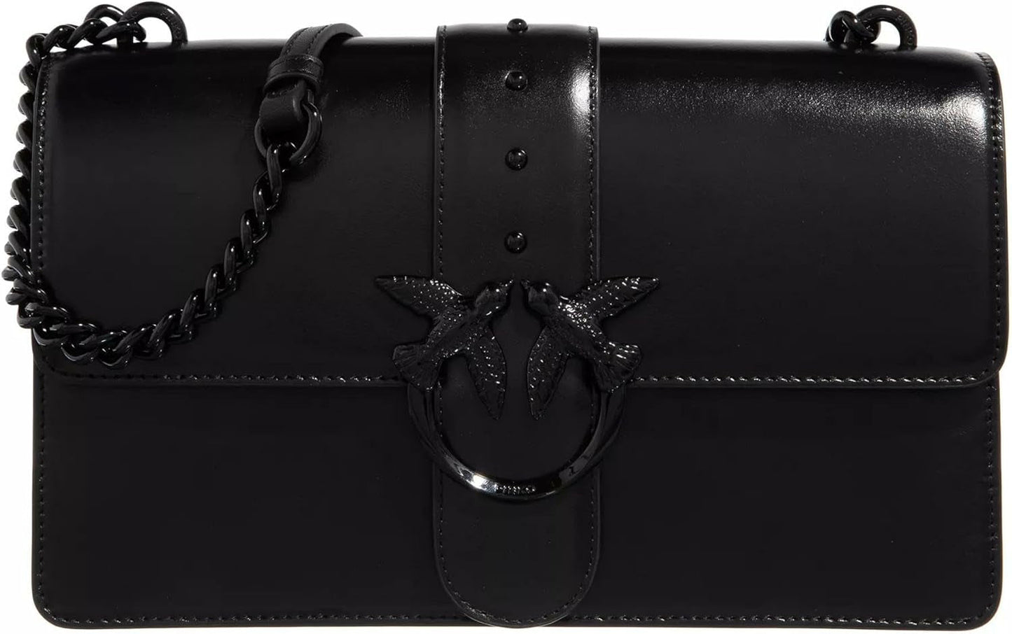 Pinko Ladies Love One Classic Cl Naplack Color Block Bag Damentaschen Naty Shop Z99B_B Black Sedan Block Color