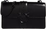 Pinko Ladies Love One Classic Cl Naplack Color Block Bag Damentaschen Naty Shop Z99B_B Black Sedan Block Color