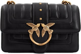 Pinko Ladies Love One Mini Cl Single Side Sheep Nappa Line Quilt Bag Damen Taschen Naty Shop Z99Q_Antique Schwarz-Gold