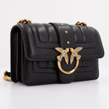 Pinko Ladies Love One Mini Cl Single Side Sheep Nappa Line Quilt Bag Damentaschen Naty Shop