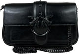 Pinko Ladies Love One Pocket C Naplack Color Block Bag Damentaschen Naty Shop Z99B_B Black Sedan Block Color