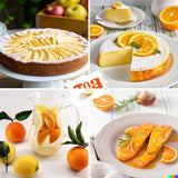Frische gefriergetrocknete Orangen in halben Scheiben – kalt dehydrierte Orangen für professionelle Cocktails frische gefriergetrocknete Früchte Trockenfrüchte für Cocktails – 1-Liter-Packung ca. 70 dehydrierte Produkte von Naty Shop