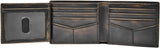 Fossil Wade Bifold-Geldbörse aus Leder für Herren, 11,43 cm L x 1,905 cm B x 8,89 cm H, Herren-Geldbörse Naty Shop