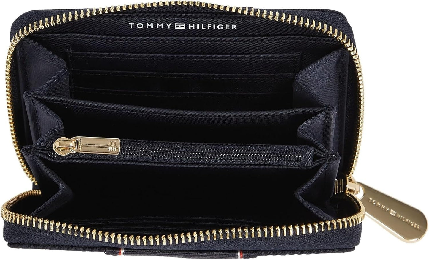 Tommy Hilfiger Poppy Klein Damen-Geldbörse, Blau (Space Blue Corp), Einheitsgröße Naty Shop Damen-Geldbörse