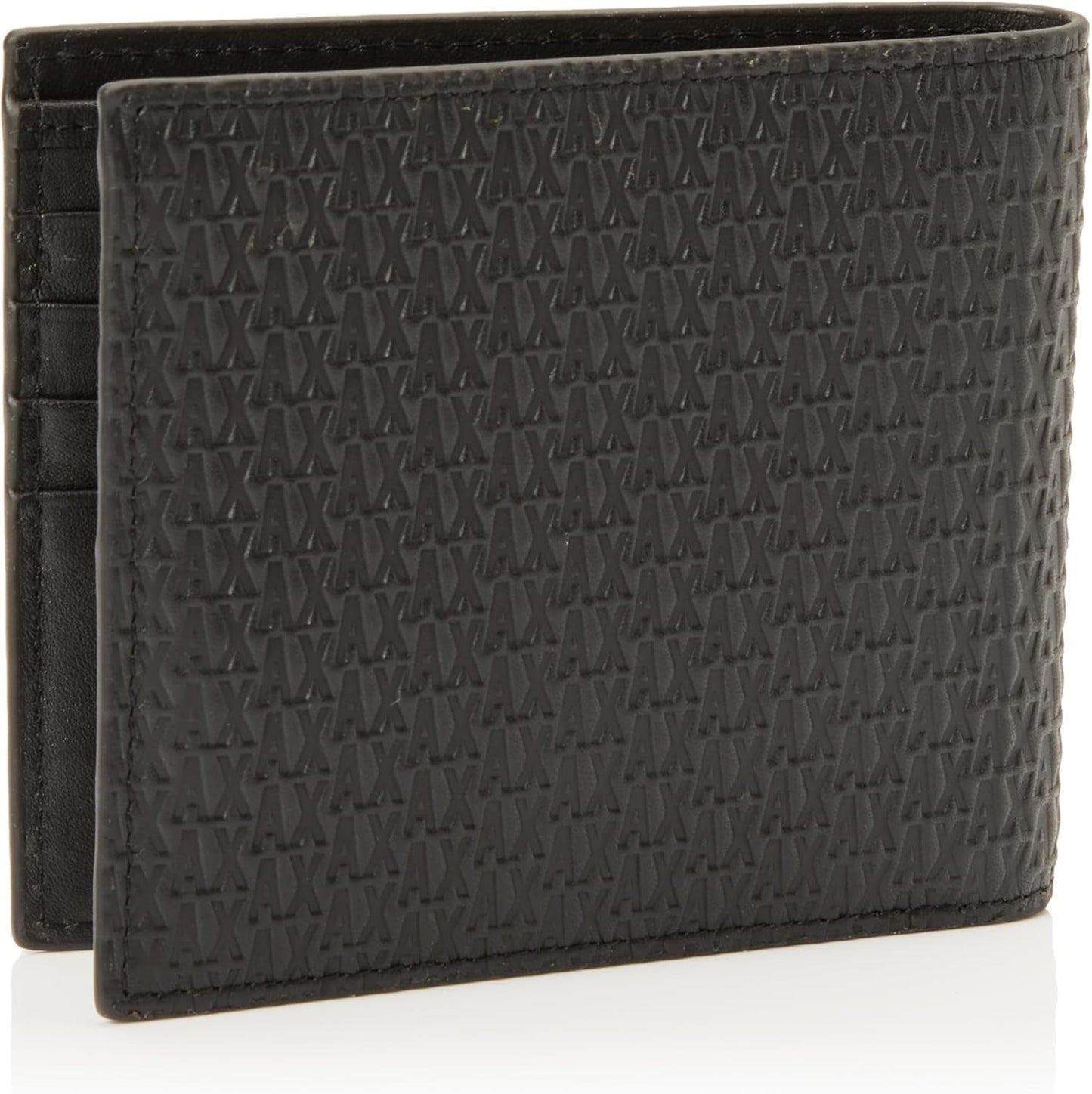 Elba, Essential, Mini-Geldbörse mit Metalllogo für Herren, Armani Exchange Herren-Geldbörse, Naty Shop