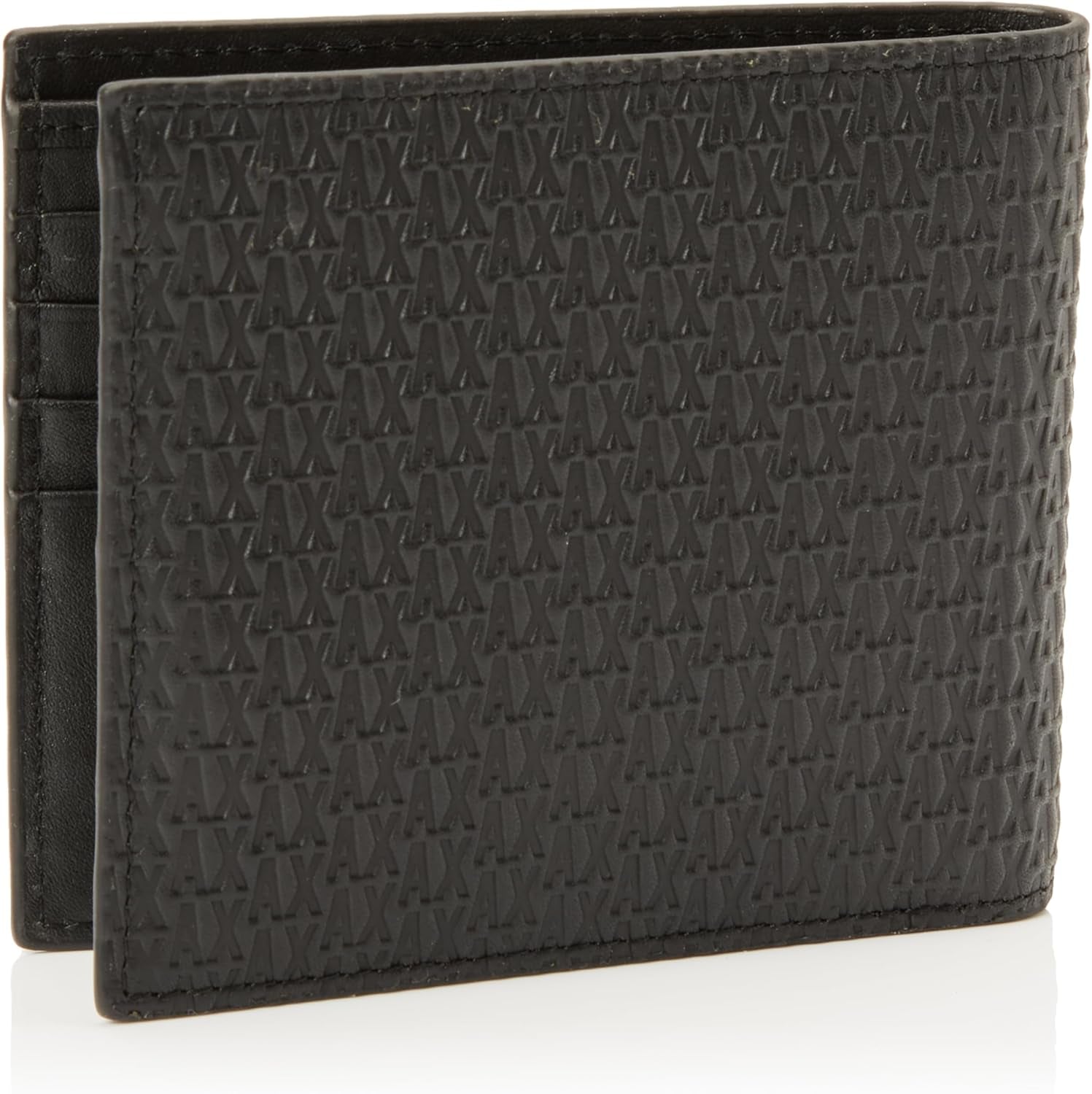 Elba, Essential, Mini-Geldbörse mit Metalllogo für Herren, Armani Exchange Herren-Geldbörse, Naty Shop