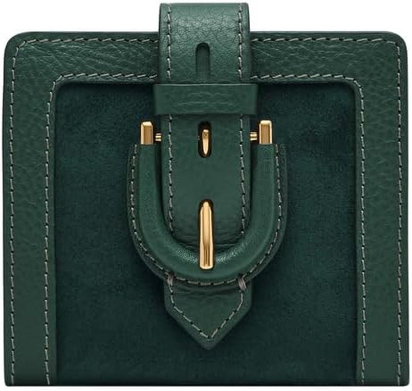 Fossil Harwell Bi-Fold Damen Geldbörse Damen Geldbörse Naty Shop Grün S
