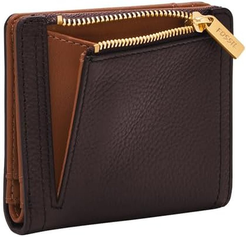 Fossil Logan Bi-Fold-Geldbörse für Damen, Braun Naty Shop Damen-Geldbörse