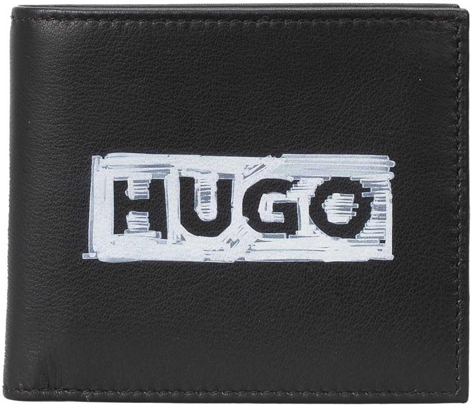 HUGO Herren-Geldbörse Brock_8cc, Black1 Naty Shop Herren-Geldbörse Standardtitel