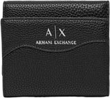 Armani Exchange Damen-Geldbörse „Wave Bi-Fold“, Schwarz Naty Shop Damen-Geldbörse Standardtitel