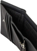 Armani Exchange Wave Bi-Fold Damen-Geldbörse, Schwarz Naty Shop Damen-Geldbörse