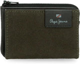 Pepe Jeans Hilltop Geldbörsen Geldbörsen Geldbörsen Lässiges Leder. Von Joumma Bags Herren-Geldbörse Naty Shop Green Purse 11