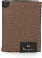 Pepe Jeans Hilltop Geldbörsen Geldbörsen Geldbörsen Lässiges Leder. Von Joumma Bags Herrenbrieftasche Naty Shop Braune Aktentasche