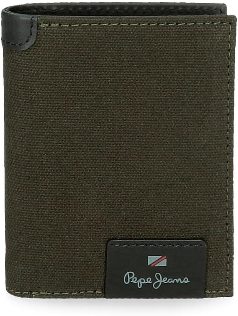 Pepe Jeans Hilltop Geldbörsen Geldbörsen Geldbörsen Lässiges Leder. Von Joumma Bags Herrenbrieftasche Naty Shop Grüne Aktentasche