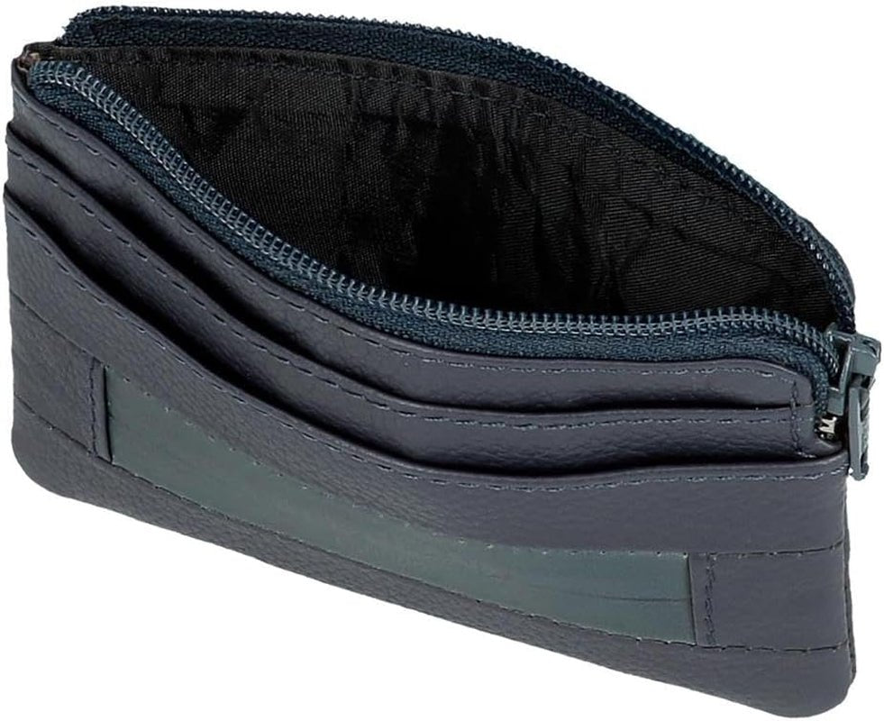 Pepe Jeans Checkbox Rindsleder-Geldbörsen und Geldbörsen Schwarz Braun Blau Grau Herren-Geldbörse Naty Shop