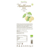Premium Bio getrocknete (roh-vegane) weiße Maulbeeren Morus Alba Maulbeerfrucht – Trockenfrüchte ohne Zuckerzusatz aus der Türkei – Bio rohe weiße Maulbeeren Trockenfrüchte | PureRaw 200g Naty Shop dehydrierte Produkte
