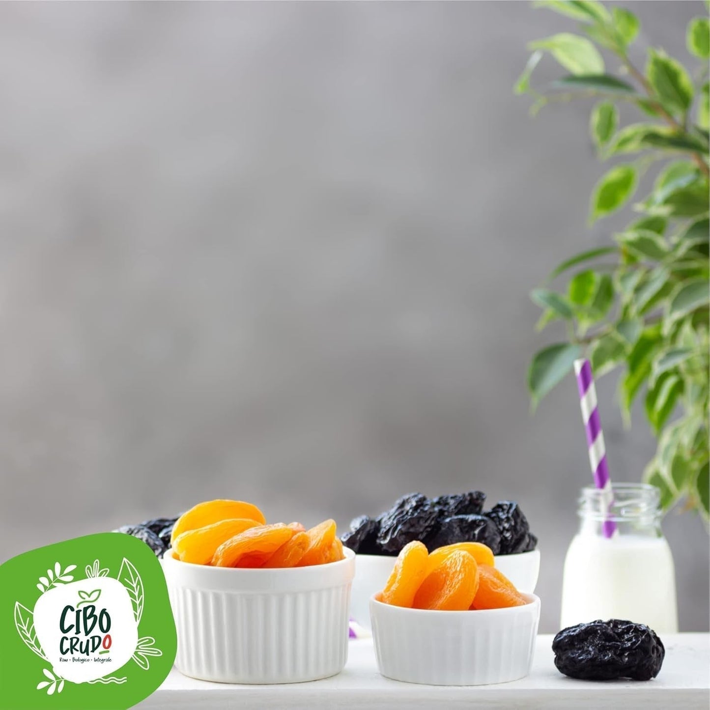 Getrocknete und kernlose Bio-Pflaumen – 500 g. Rohe, ungeschwefelte Pflaumen, ohne Zuckerzusatz oder Zusatzstoffe. Ökologische Trockenpflaumen als aromatische Trockenfrüchte. Pflaumen ohne Kerne. Naty Shop dehydrierte Produkte