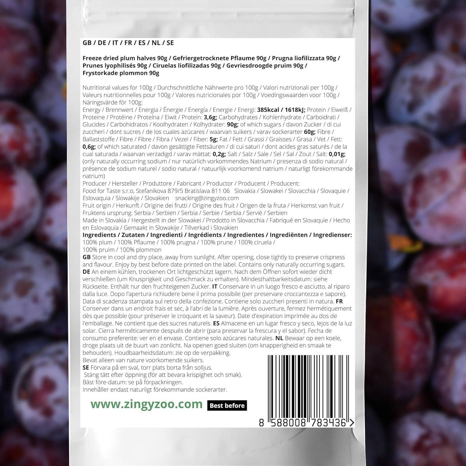 Gefriergetrocknete Pflaumen Gefriergetrocknete Pflaumen 100 % natürlich | Ohne Zuckerzusatz. Gesunde gefriergetrocknete Süßigkeiten | Gefriergetrocknete Pflaumen Gefriergetrocknete Früchte Gefriergetrocknete Früchte ZingyZoo Dehydrierte Produkte Mein Shop