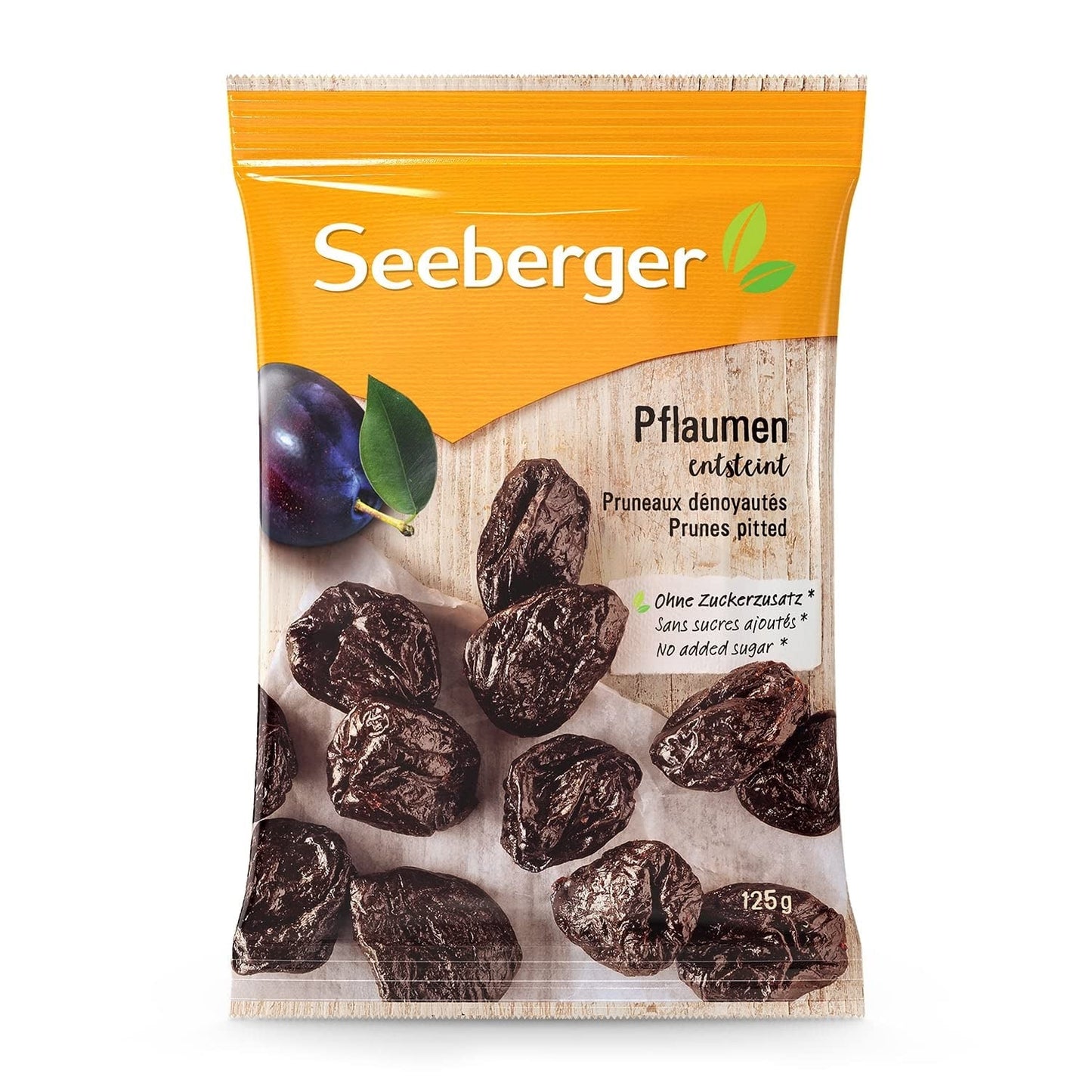 Seeberger Pflaumen, entkernt, 125 g Trockenprodukte Naty Shop Standardtitel