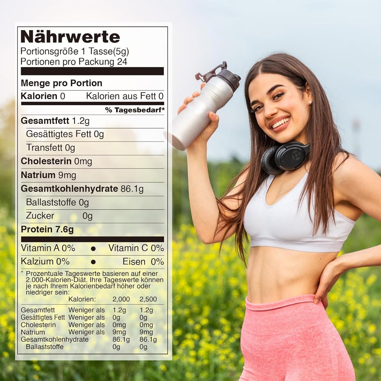 Erdbeerpulver 120 g – 100 % natürliche Erdbeeren, gefriergetrocknet, ohne Zusatzstoffe, einfaches Mischen, nahrhafte, gefriergetrocknete Erdbeeren für Eis, Kuchen, Smoothies, Getränke, Geschmackspulver, dehydrierte Produkte, Naty Shop