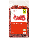 Raab Vitalfood Bio-Goji-Beeren, hohe Qualität, rückstandskontrolliert, im Labor getestet, schwefelfrei, ohne Zusatzstoffe, vegan, reich an natürlichem Eisen, Kalium, Vitamin C, Wolfsbeere, 1 Packung (250 g). Naty Shop Dehydrierte Produkte 500 Gramm