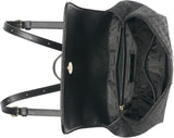 DKNY Damen-Alltagsrucksack, Schwarzes Logo/Schwarz Naty Shop Damentaschen