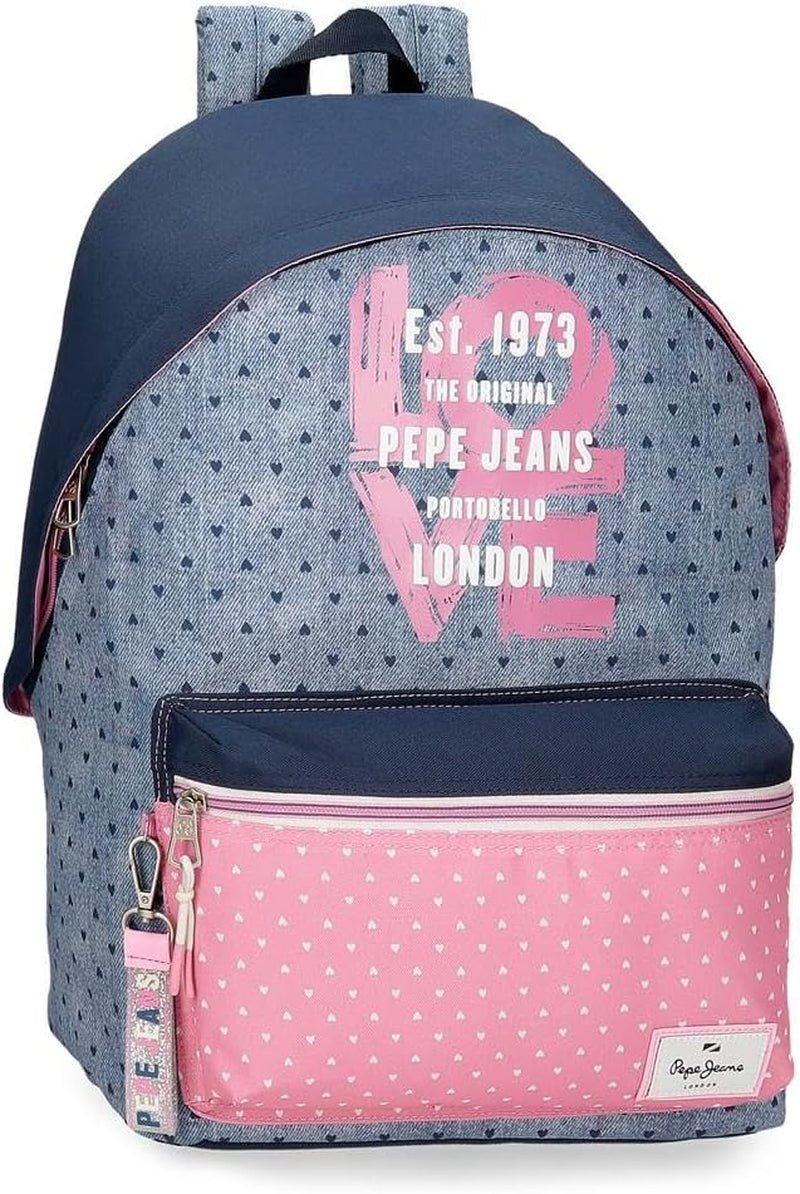 Pepe Jeans Noni Denim Rucksack Premium Rucksäcke und Schulranzen Naty Shop Rucksack 42