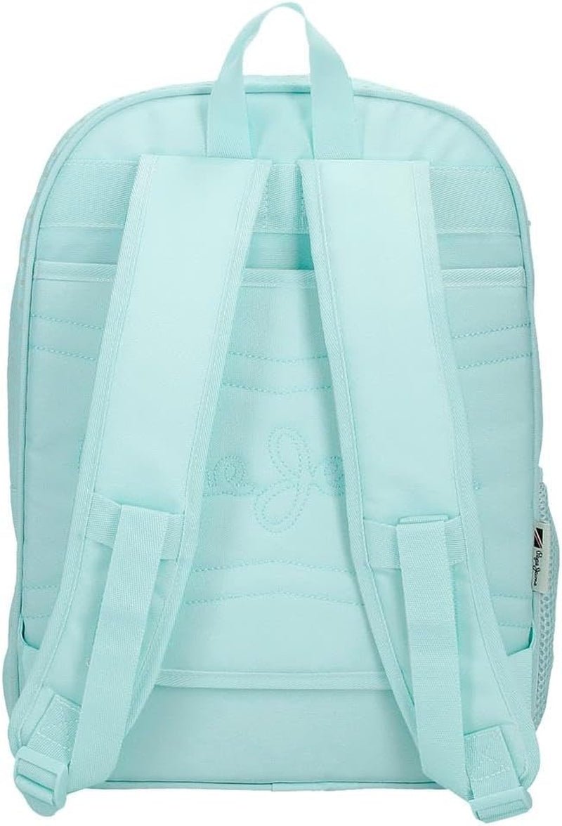 Pepe Jeans Dalma Schulrucksack. Kinderrucksack aus Polyester, breite und verstellbare verstellbare Träger, Vordertasche. Kaufen Sie bei Joumma Bags Naty Premium-Rucksäcke und Schulranzen