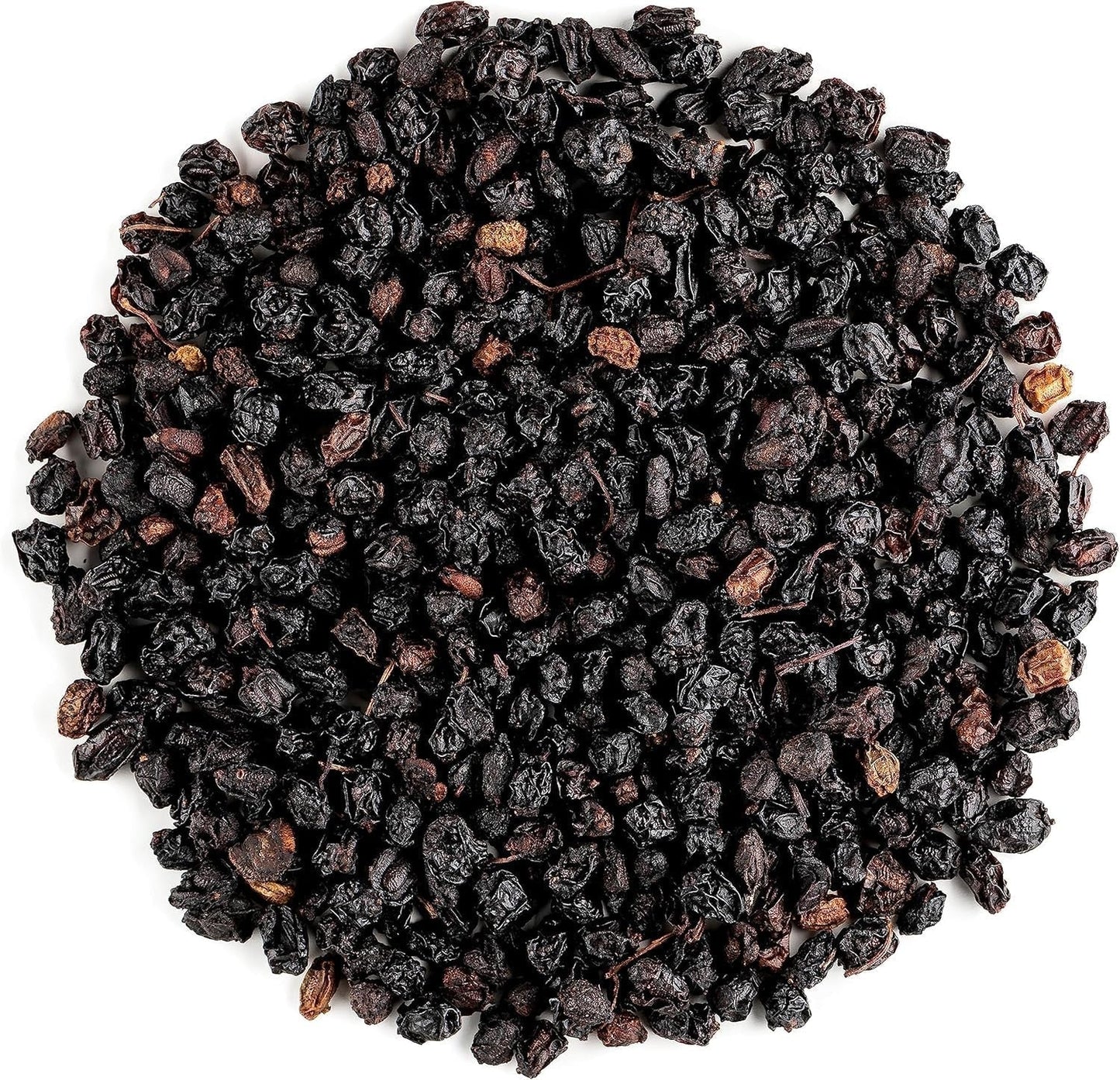 Bio-Schwarzer Holunder – Ganze Sambucus-Beeren – Dehydrierte Holunder-Produkte Naty Shop 200 G (1 Packung) Schwarzer Holunder