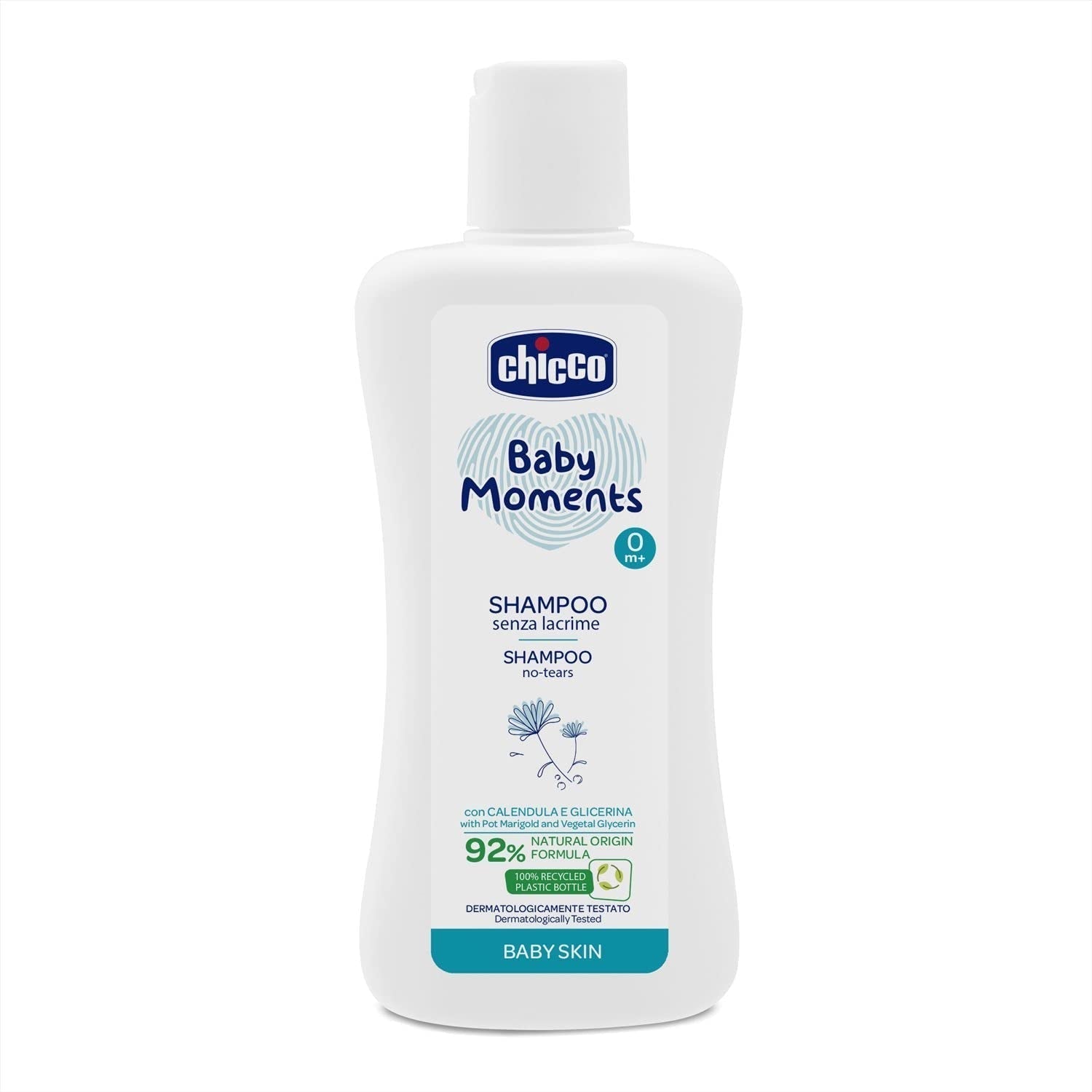 Chicco Kindershampoo - Bade- und Hautpflege Naty Shop 1 Stück (1 Packung)