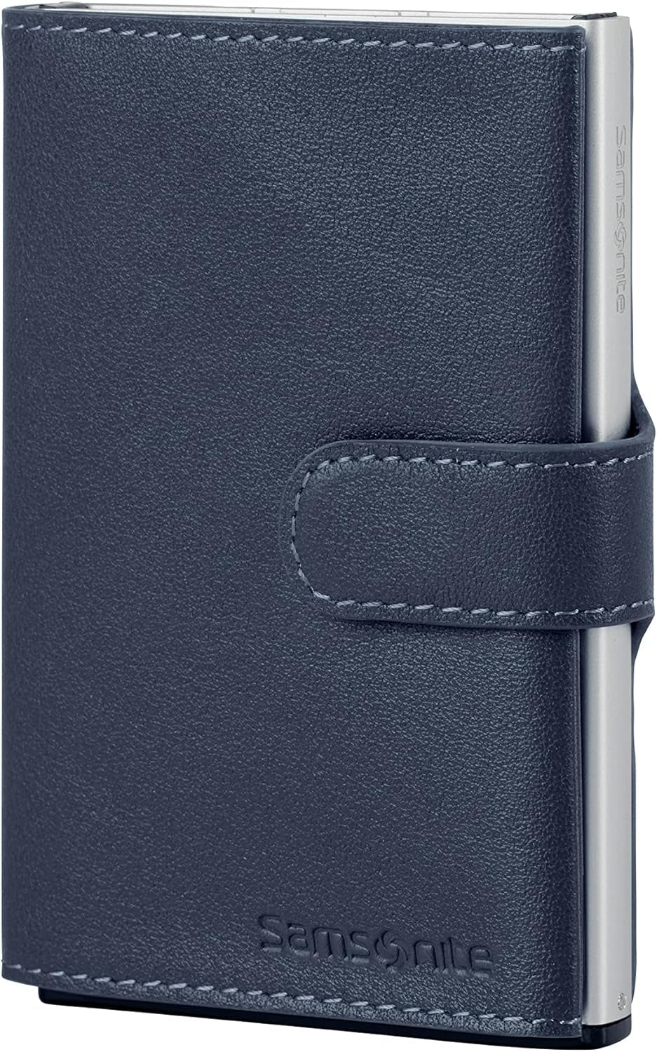 Samsonite Alu Fit SLG - Geldbörse, 10,2 cm, blau (blau) Herrenbrieftasche Naty Shop Blue