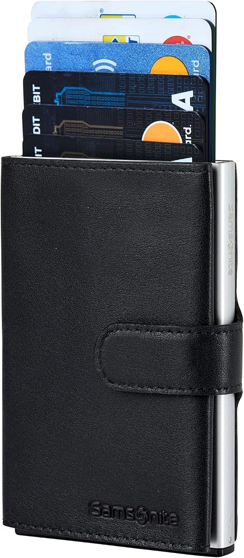Samsonite Alu Fit SLG - Geldbörse, 10,2 cm, schwarz (schwarz) Herren Geldbörse Naty Shop