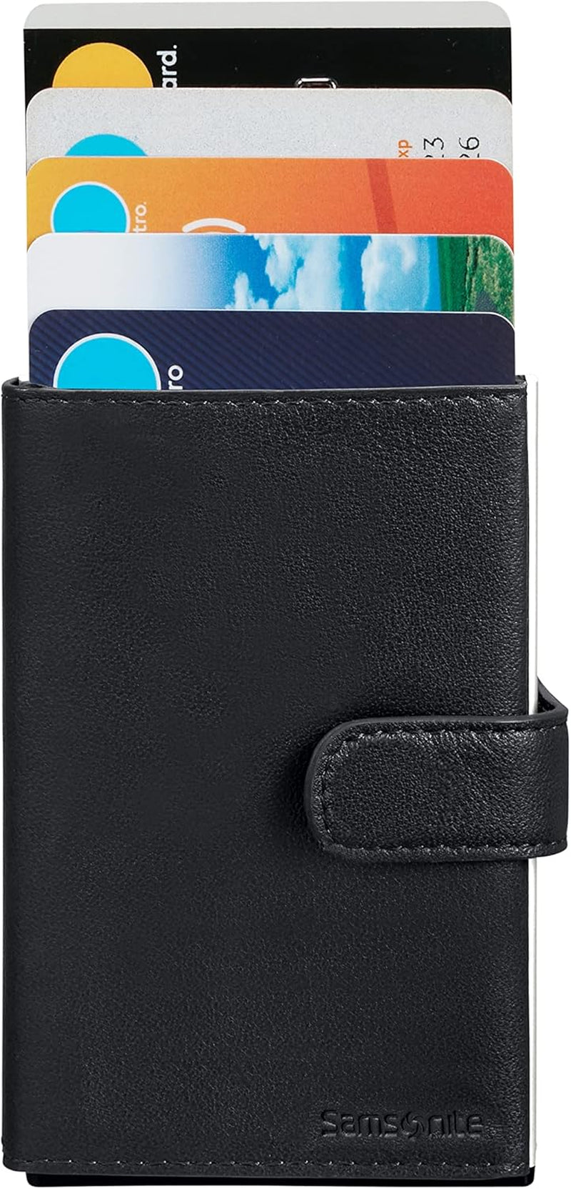 Samsonite Alu Fit SLG - Geldbörse, 10,2 cm, schwarz (schwarz) Herren Geldbörse Naty Shop